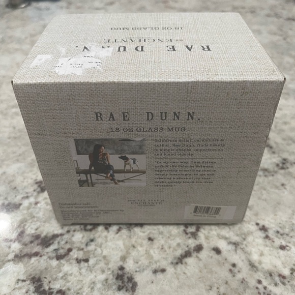 Rae Dunn new coffee cup that says drink on it. - Picture 2 of 3